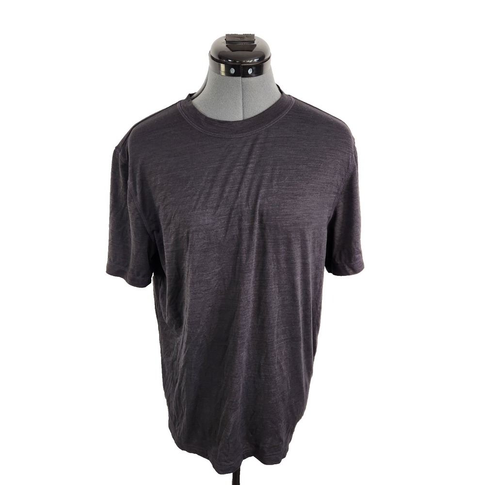 Gaiam Black Plain T-Shirt Size M